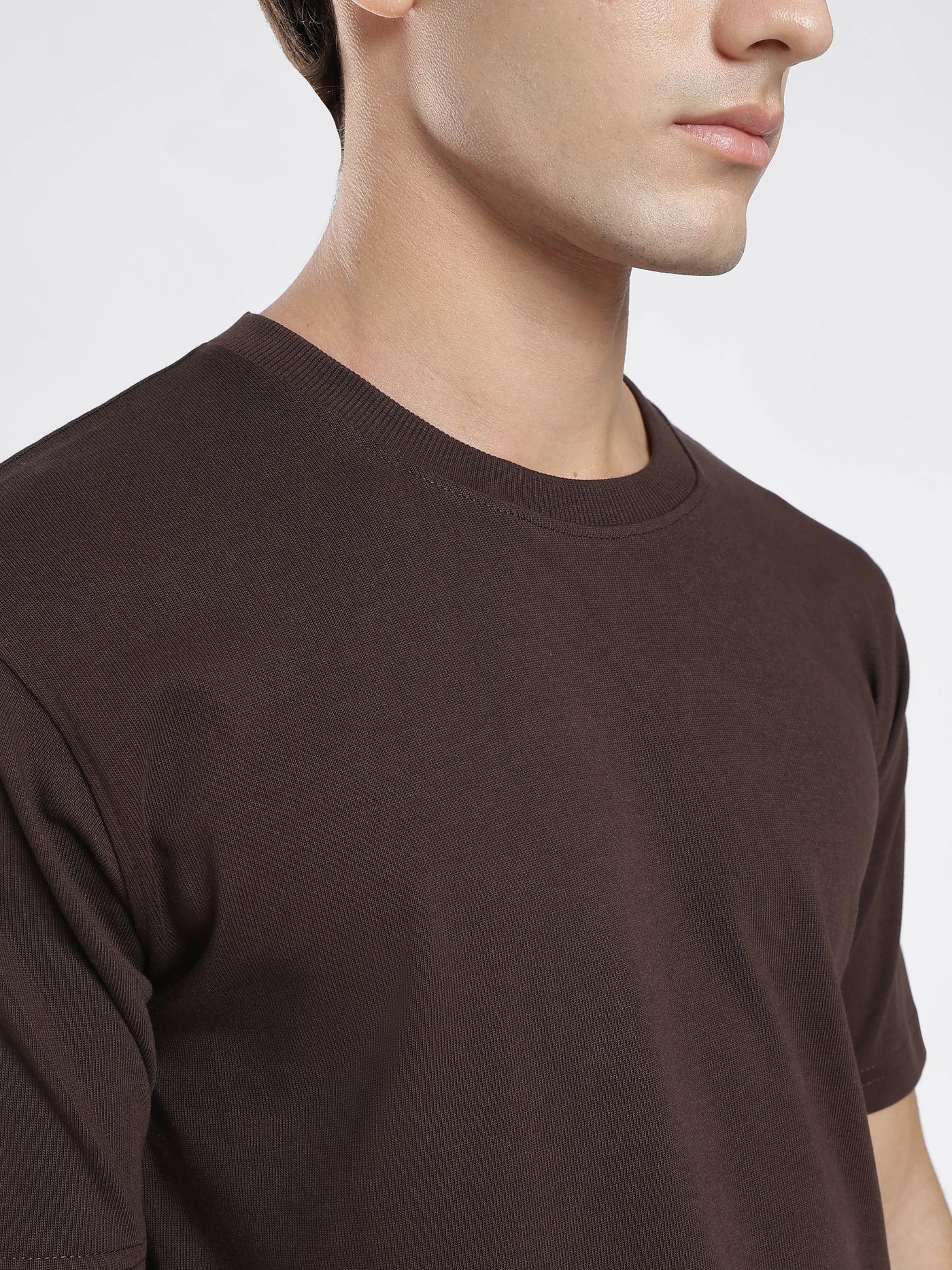 Urbaneigh Core Heavy Tee – Chocolate Brown