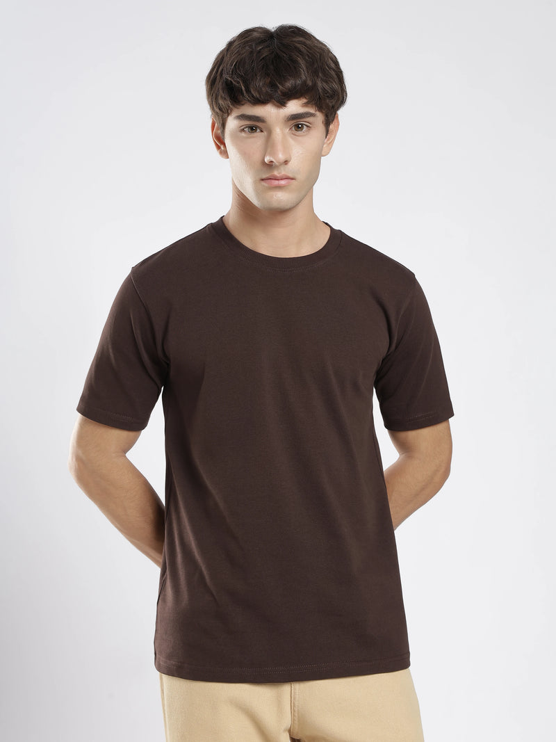 Urbaneigh Core Heavy Tee – Chocolate Brown