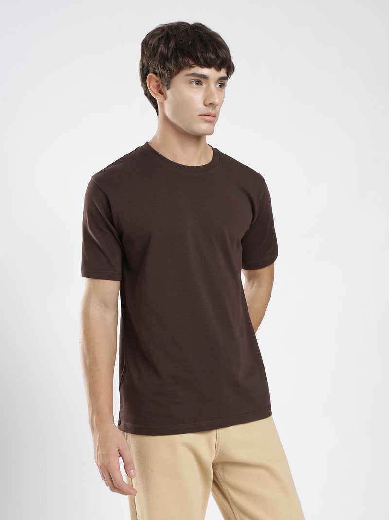 Urbaneigh Core Heavy Tee – Chocolate Brown