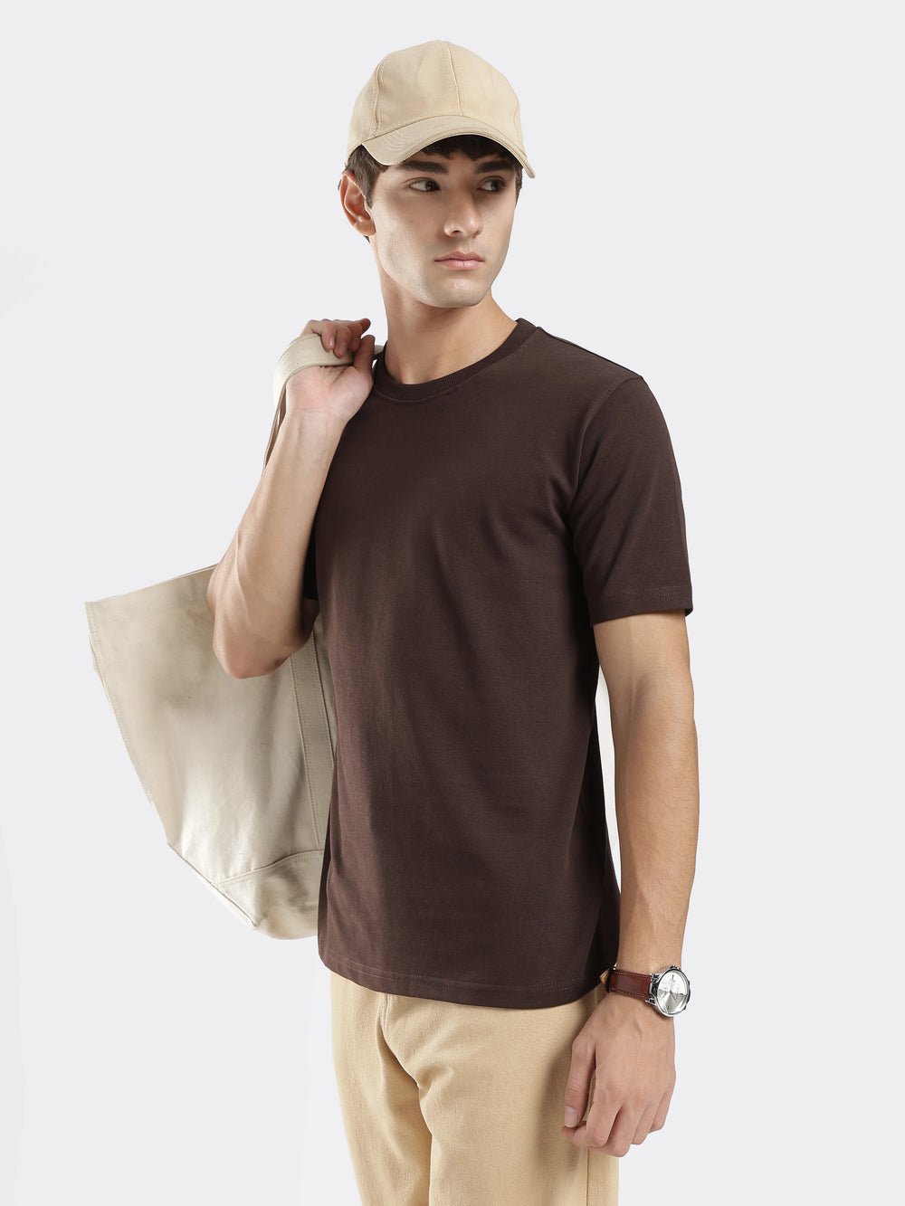 Urbaneigh Core Heavy Tee – Chocolate Brown