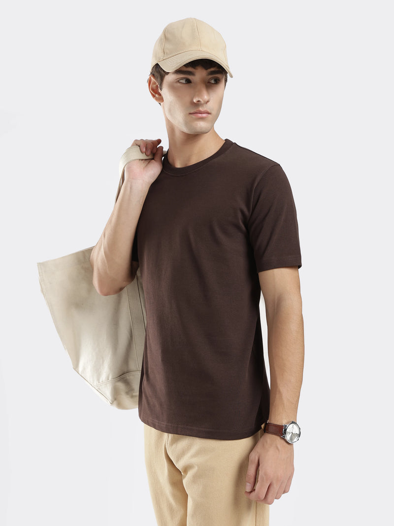 Urbaneigh Core Heavy Tee – Chocolate Brown
