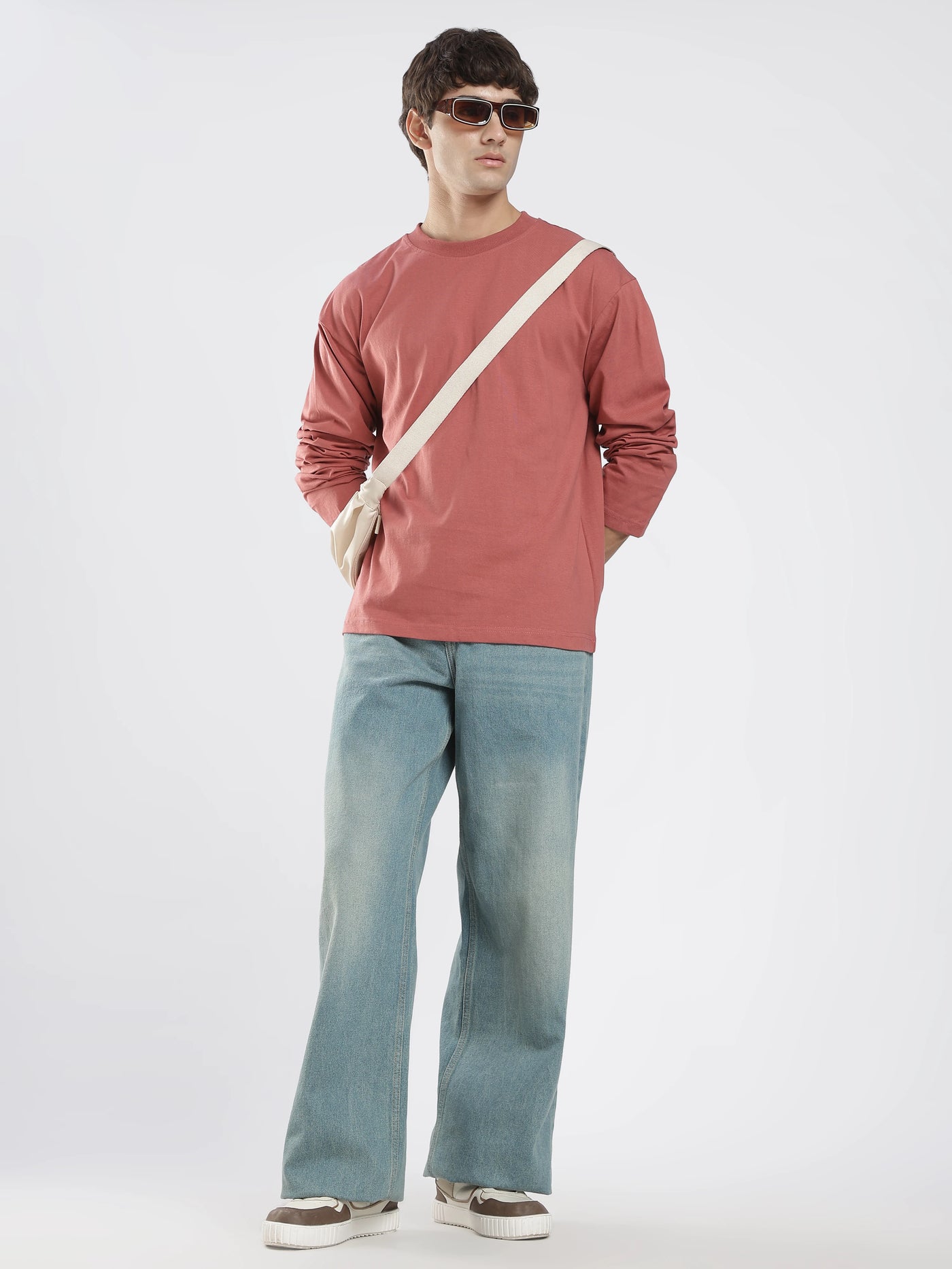 Urbaneigh Core Full Sleeve Tee – Rose Gold