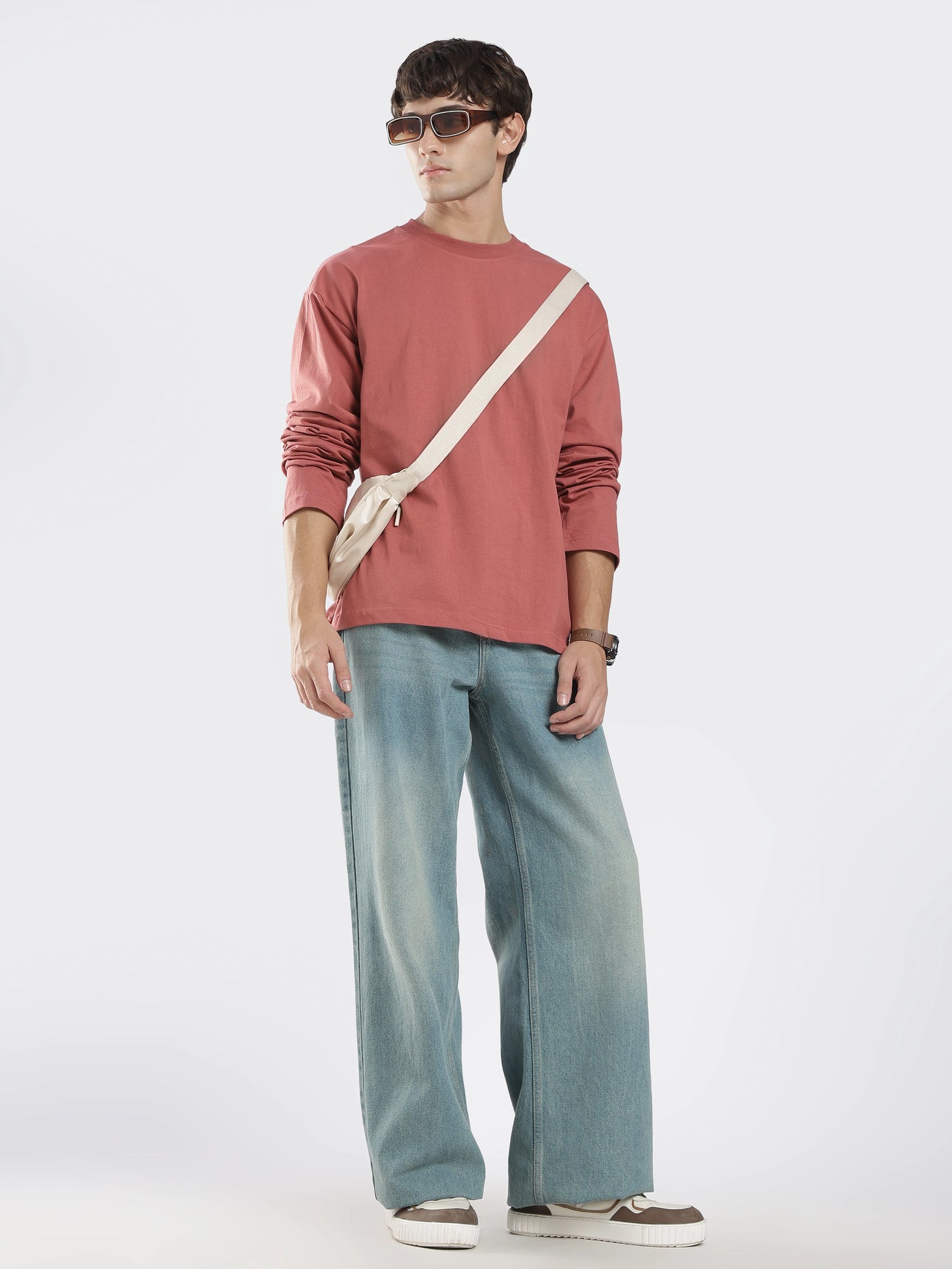 Urbaneigh Core Full Sleeve Tee – Rose Gold