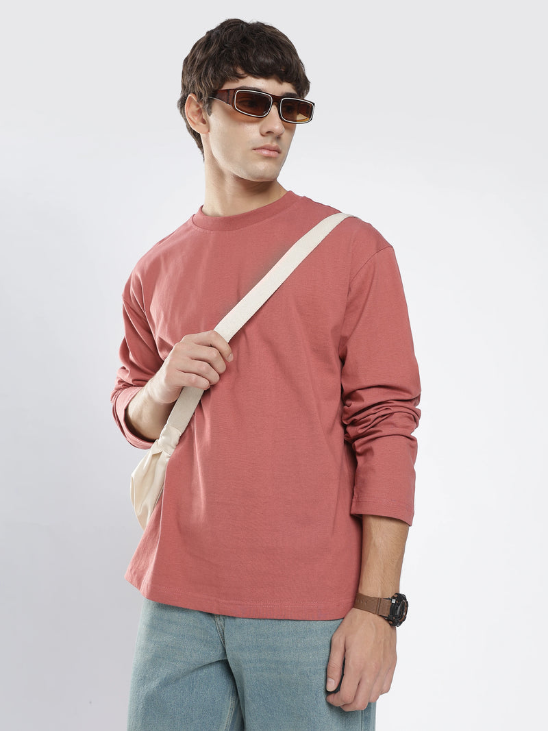 Urbaneigh Core Full Sleeve Tee – Rose Gold