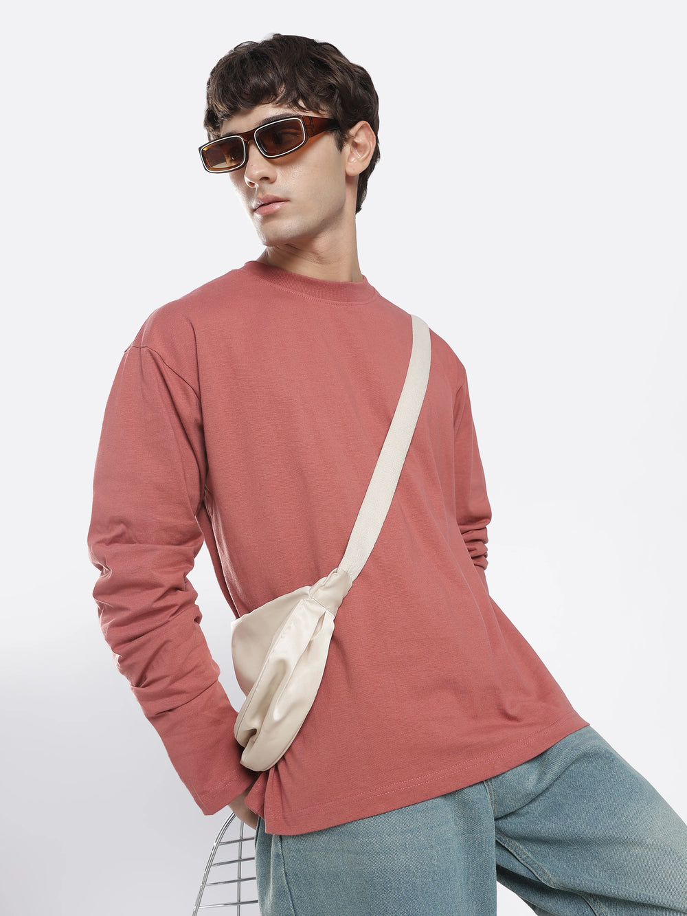 Urbaneigh Core Full Sleeve Tee – Rose Gold
