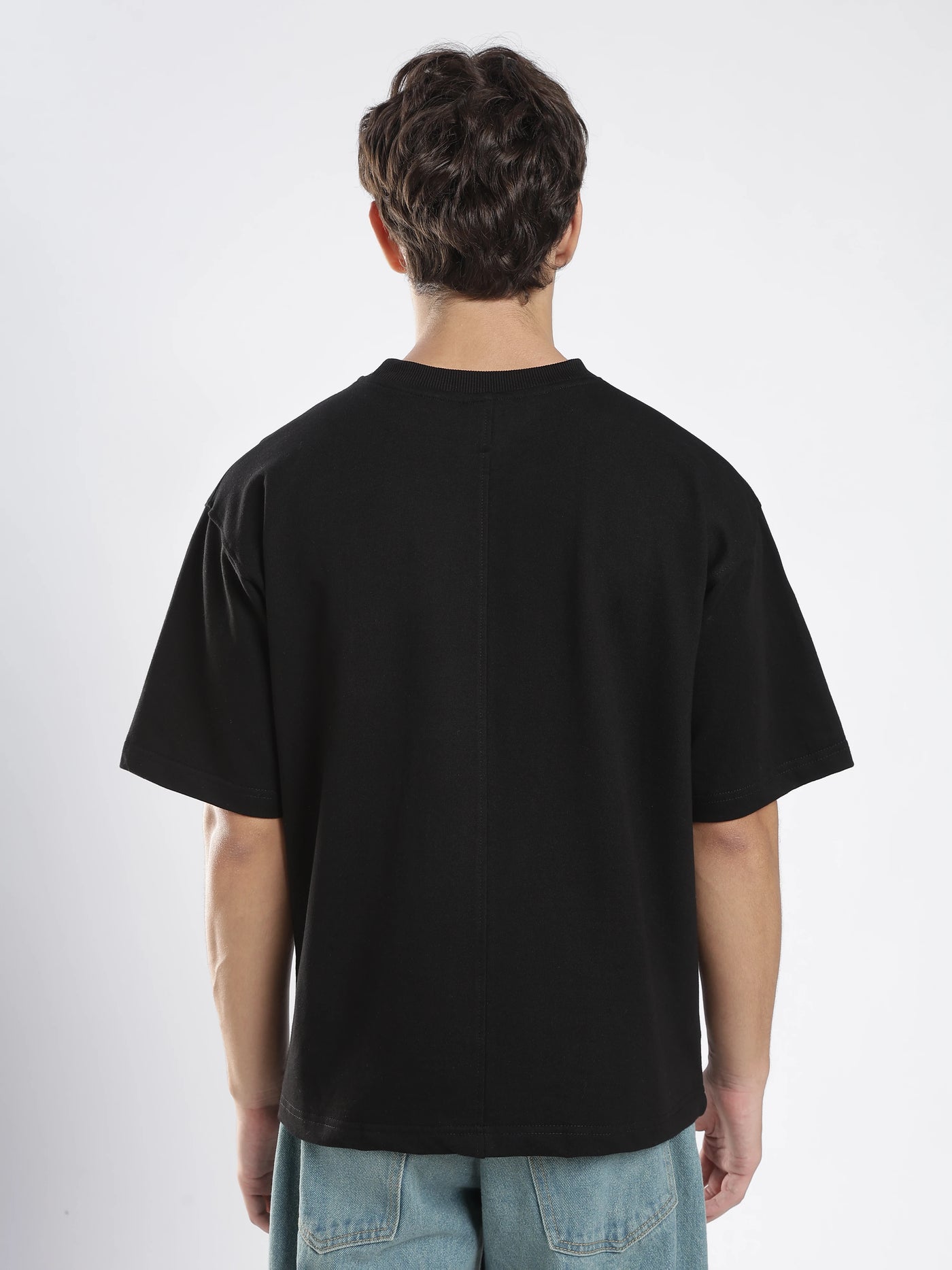 Urbaneigh Ease Terry Tee – Jet Black