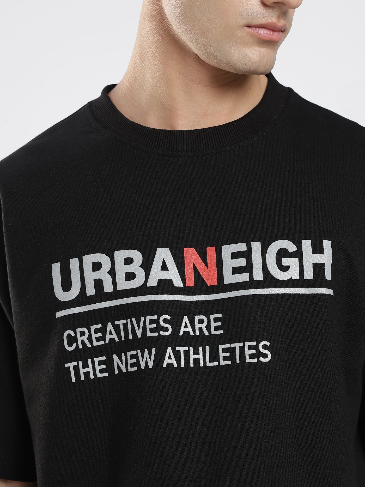 Urbaneigh Ease Terry Tee – Jet Black