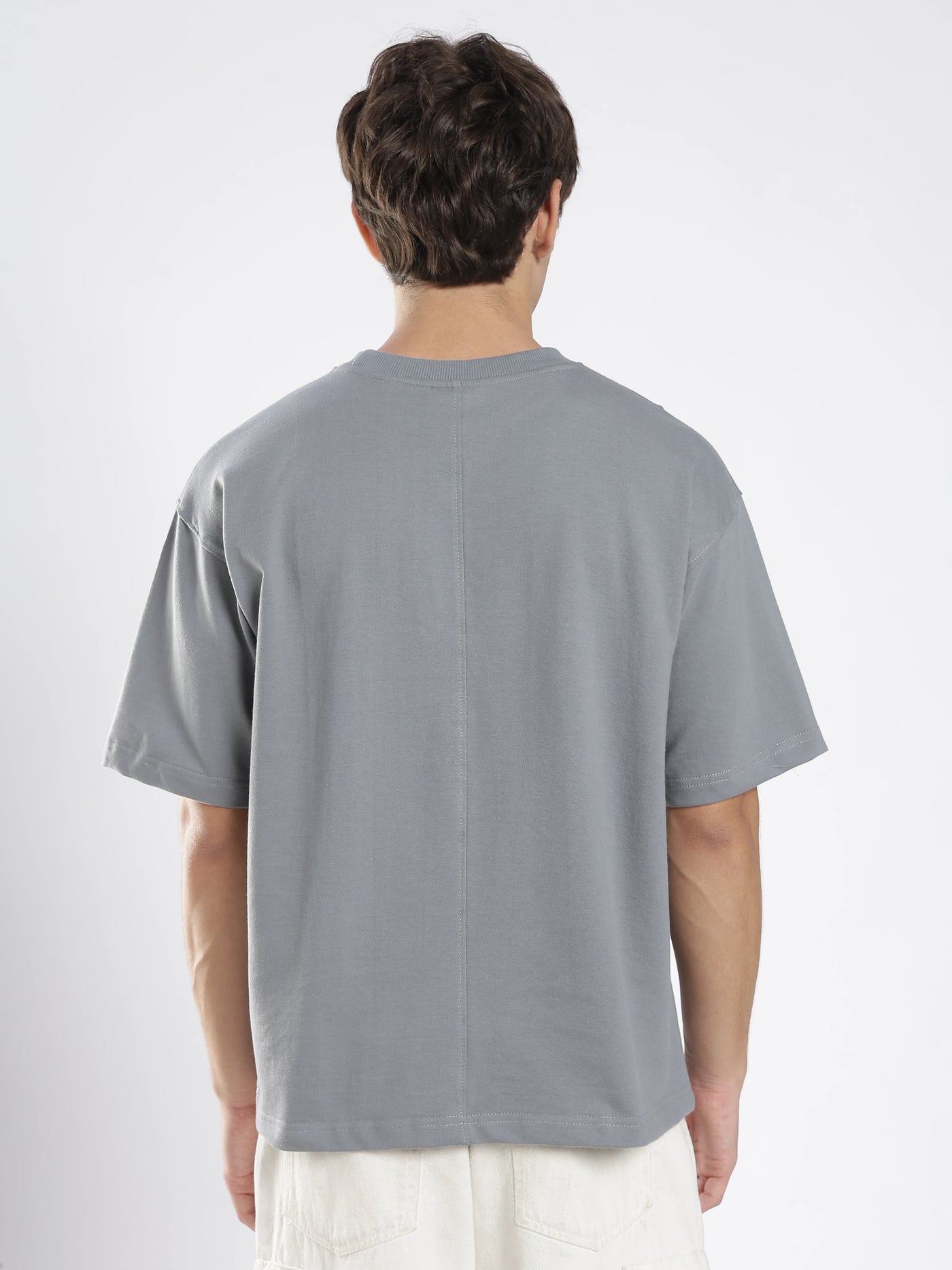 Urbaneigh Ease Terry Tee – Steel Gray