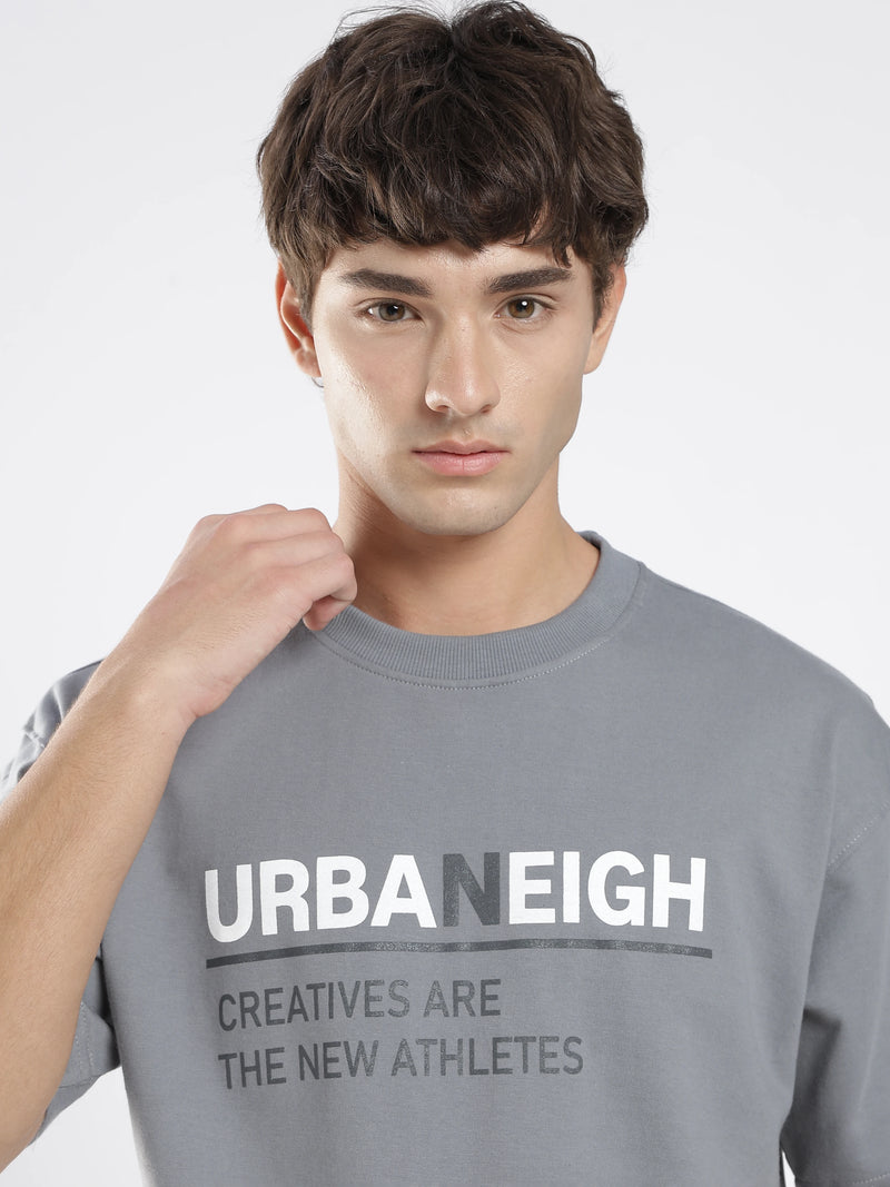 Urbaneigh Ease Terry Tee – Steel Gray