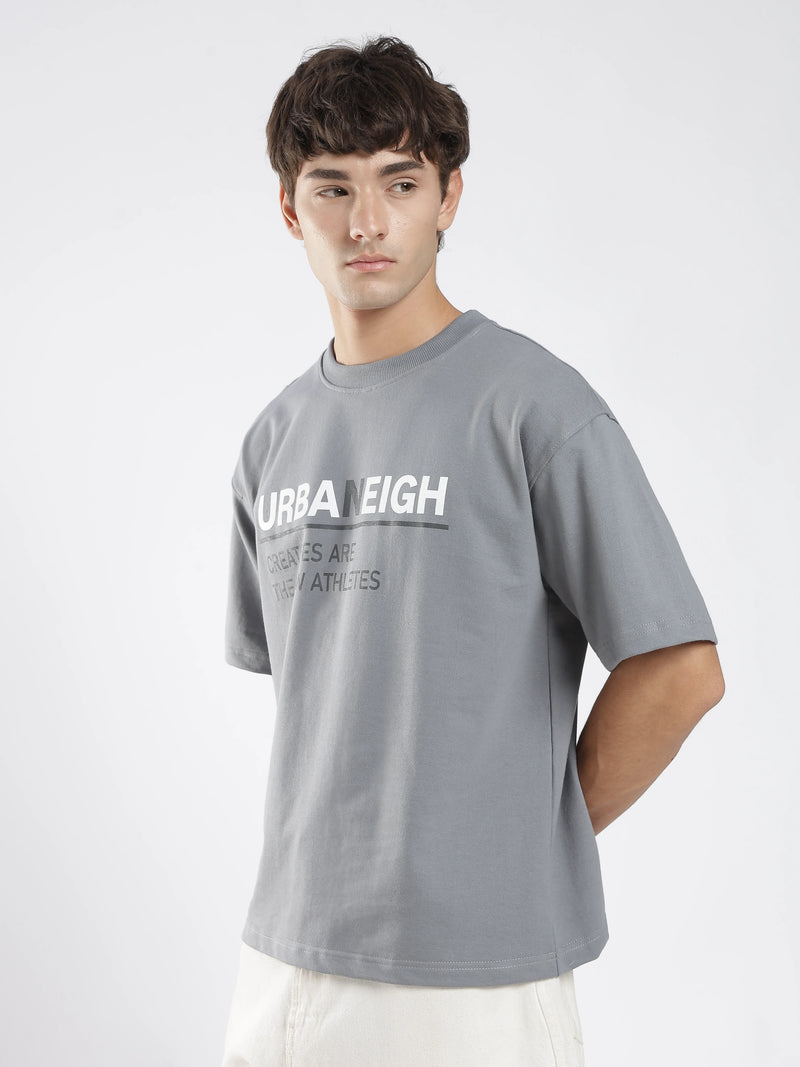 Urbaneigh Ease Terry Tee – Steel Gray