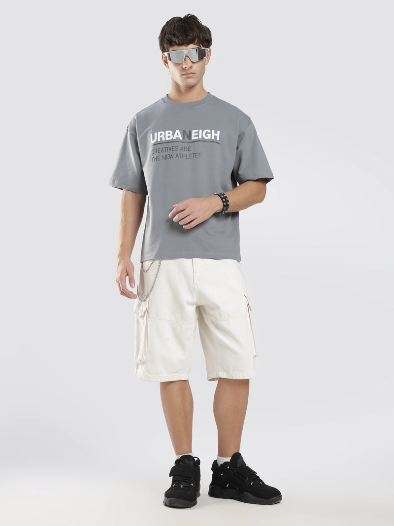 Urbaneigh Ease Terry Tee – Steel Gray