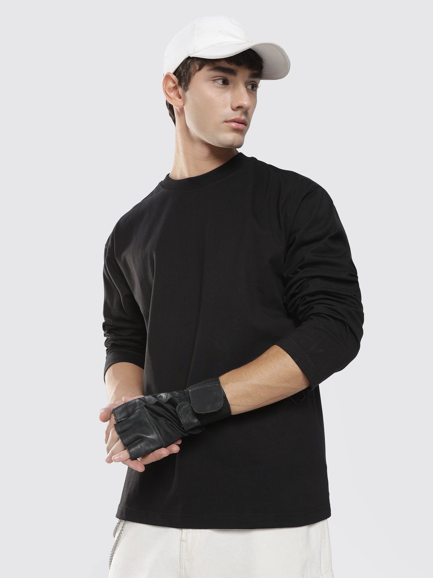 Urbaneigh Core Full Sleeve Tee – Midnight Black