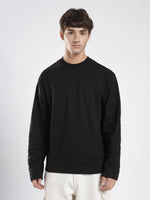 Urbaneigh Core Full Sleeve Tee – Midnight Black