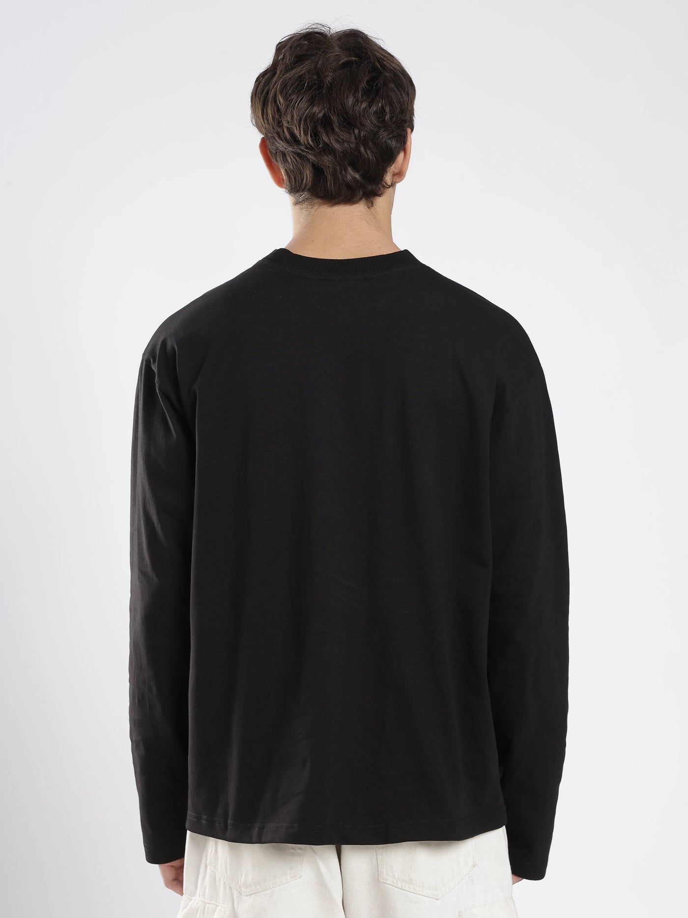 Urbaneigh Core Full Sleeve Tee – Midnight Black