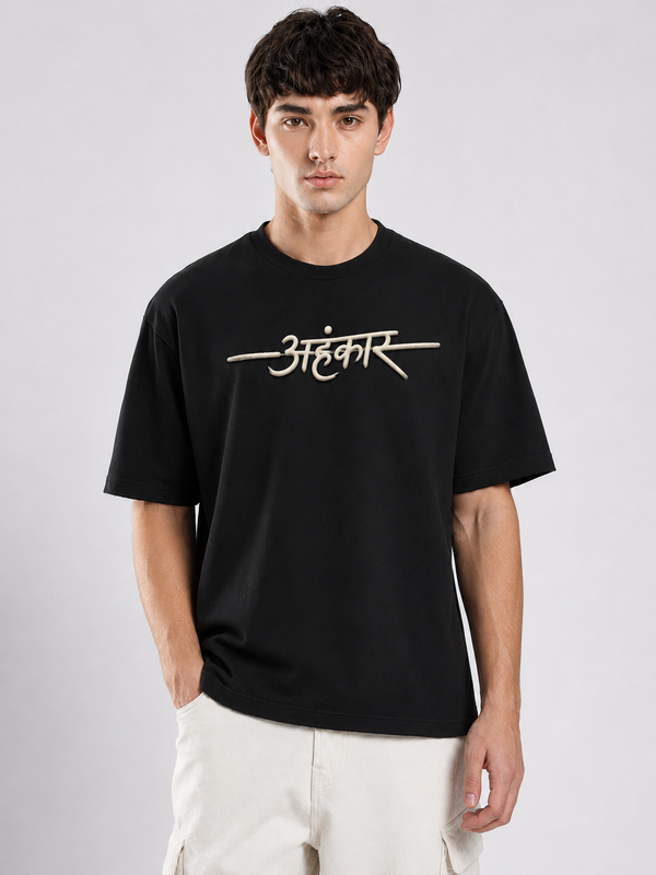 Urbaneigh Ahankaar Tee – Pitch Black