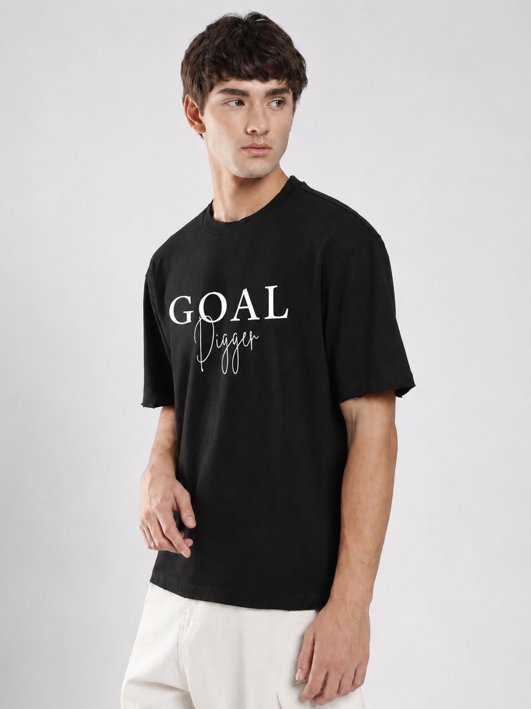 Urbaneigh Goal Digger Tee – Pitch Black