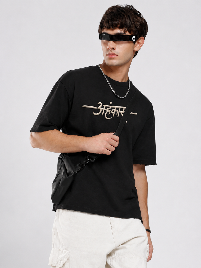 Urbaneigh Ahankaar Tee – Pitch Black