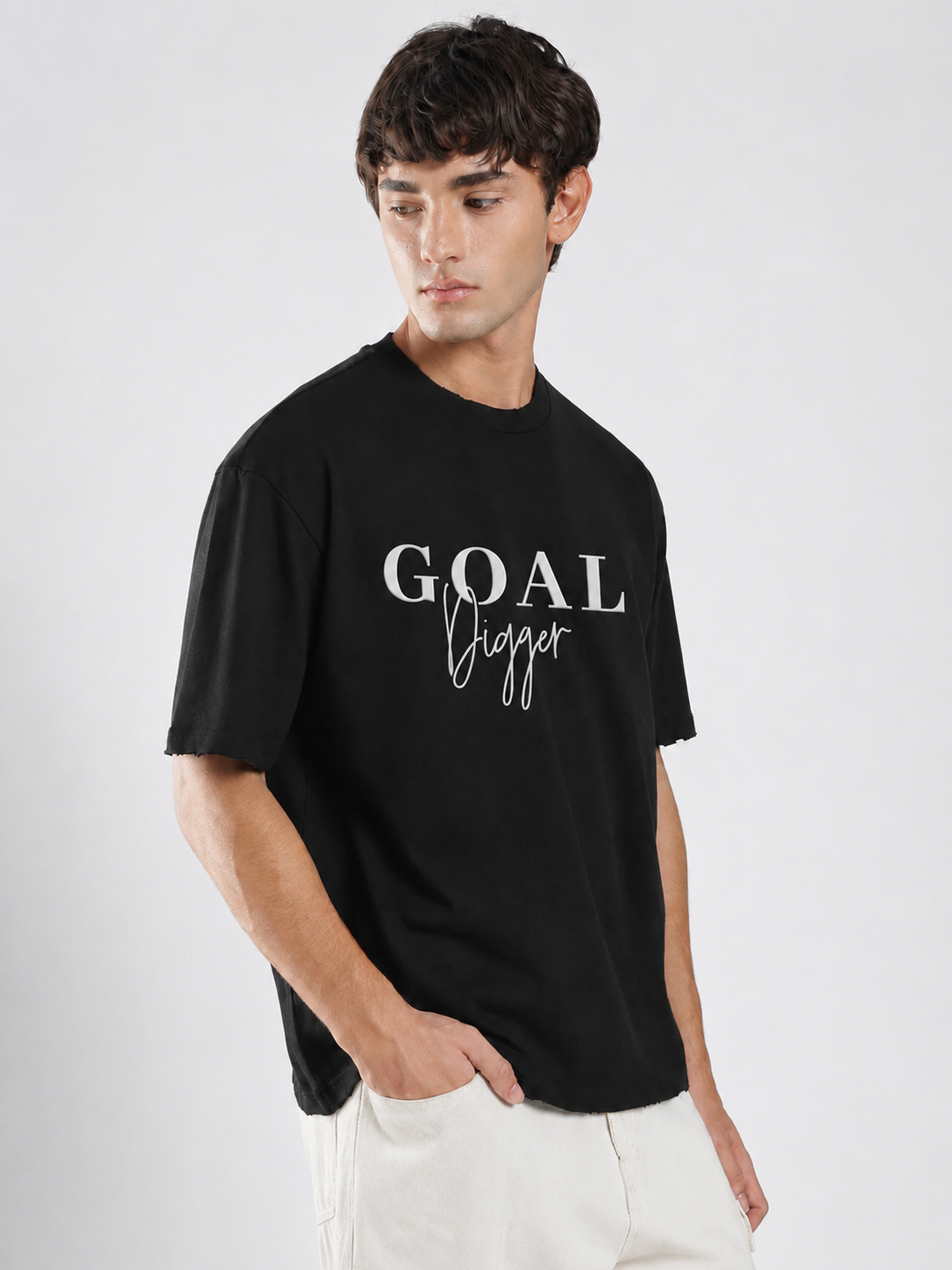 Urbaneigh Goal Digger Tee – Pitch Black