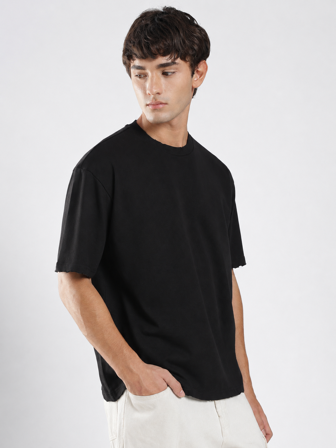Urbaneigh Core Heavy Tee – Pitch Black