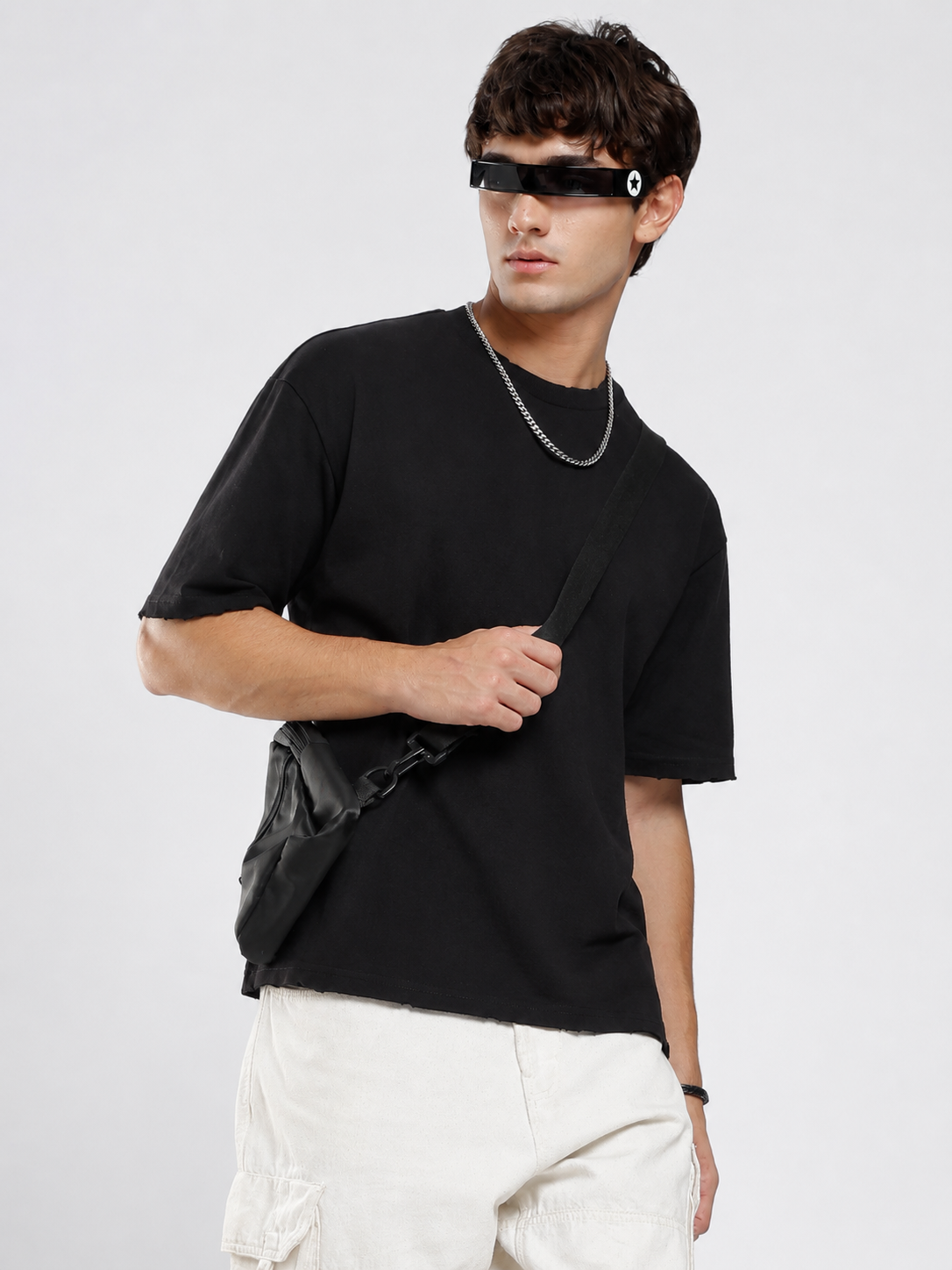 Urbaneigh Core Heavy Tee – Pitch Black