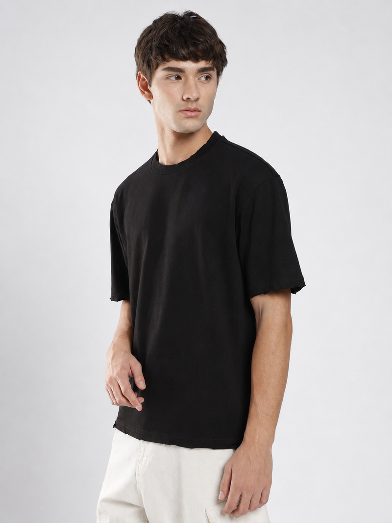 Urbaneigh Core Heavy Tee – Pitch Black