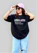 Urbaneigh Ease Oversized Tee – Jet Black