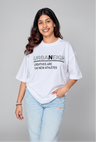 Urbaneigh Ease Oversized Tee – Snow White