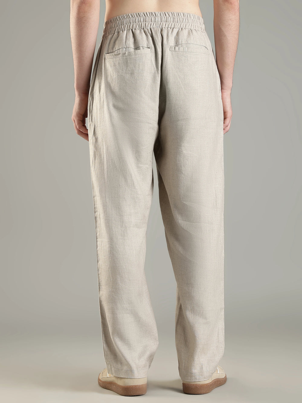 Urbaneigh Air 100% Linen Pants – Light Beige