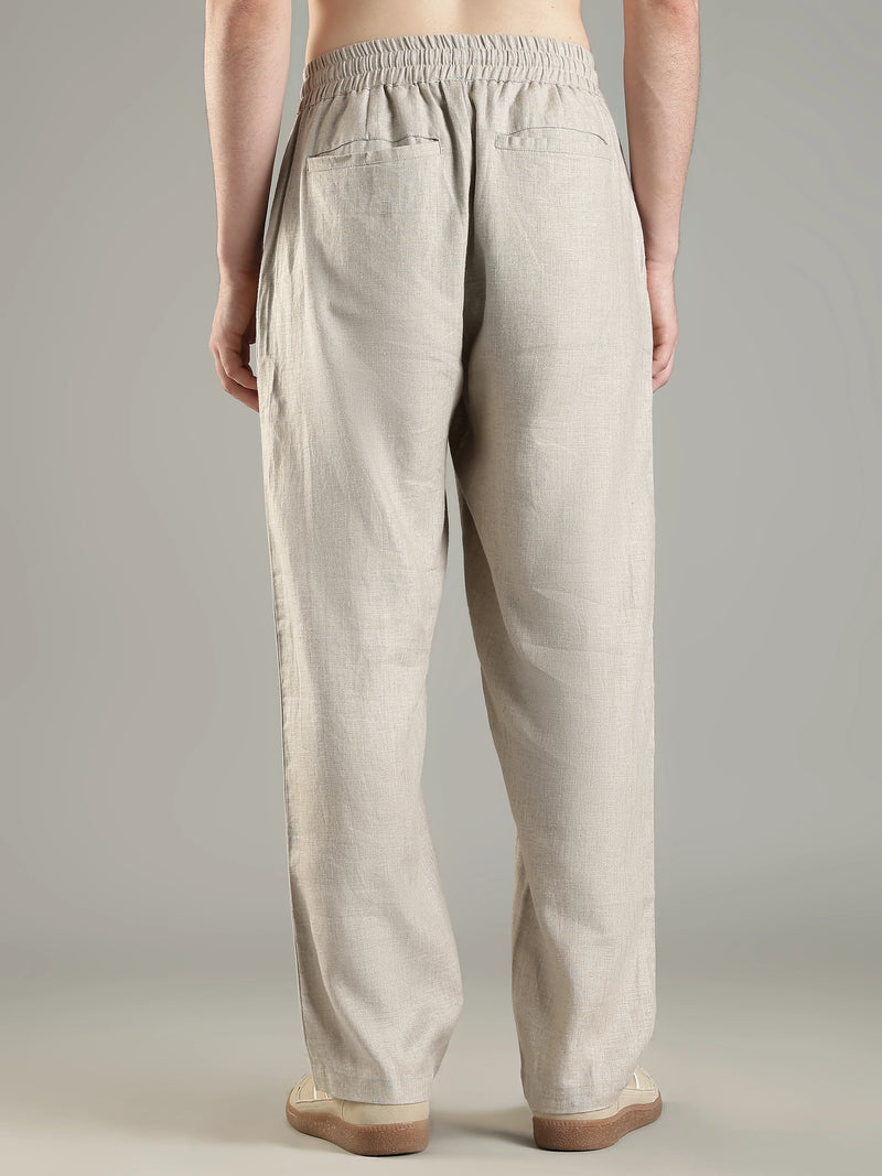 Urbaneigh Air 100% Linen Pants – Light Beige