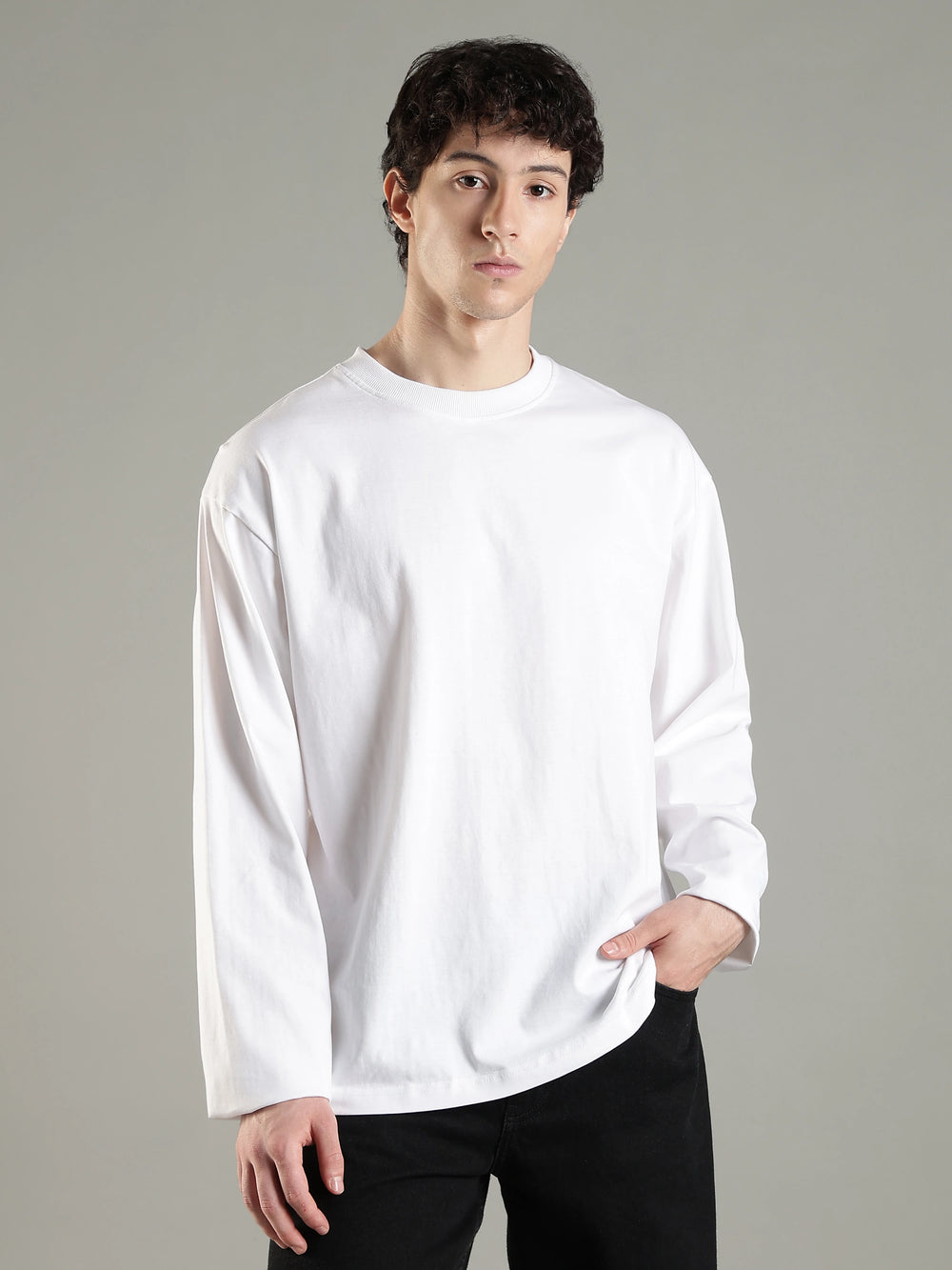 Urbaneigh Core Full Sleeve Tee – White