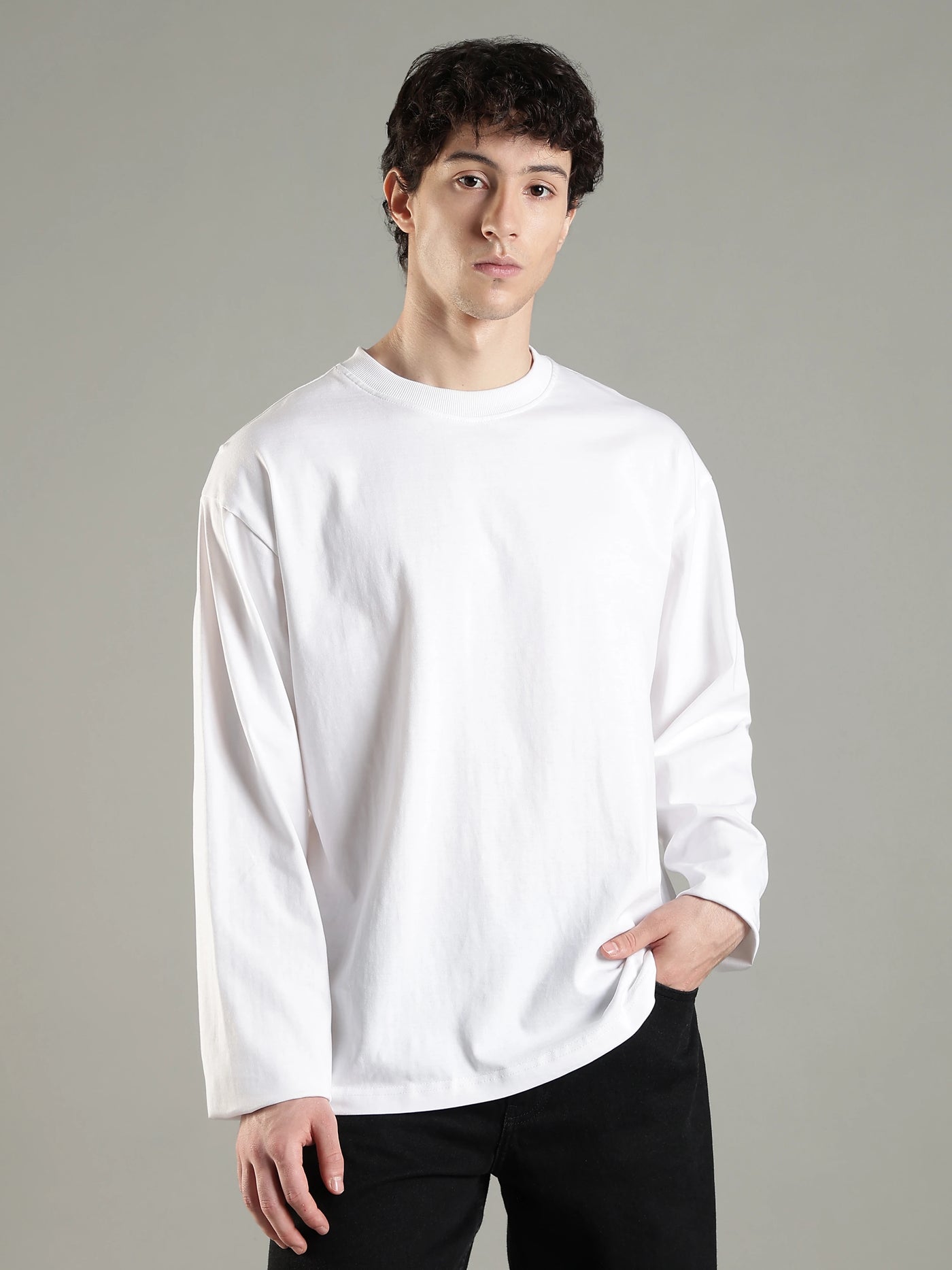 Urbaneigh Core Full Sleeve Tee – White