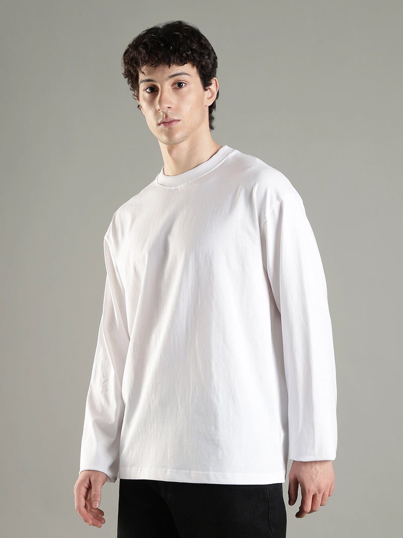 Urbaneigh Core Full Sleeve Tee – White