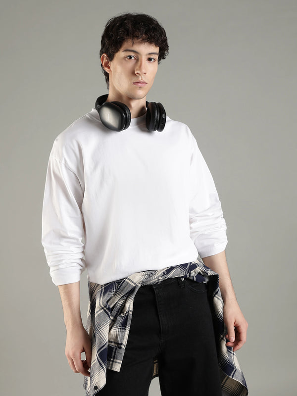 Urbaneigh Core Full Sleeve Tee – White