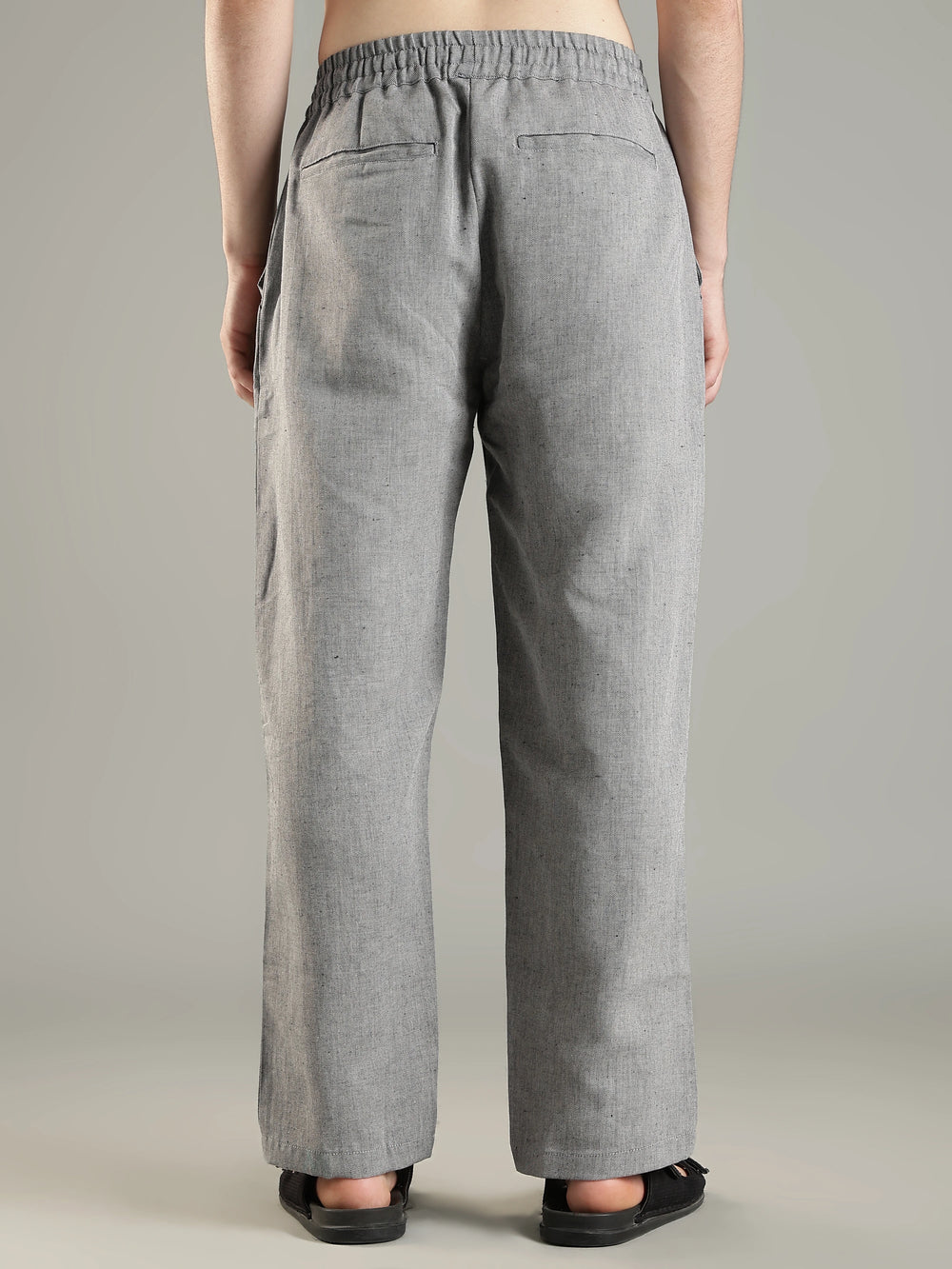 Urbaneigh AirFlex Linen Blend Pants – Silver Gray