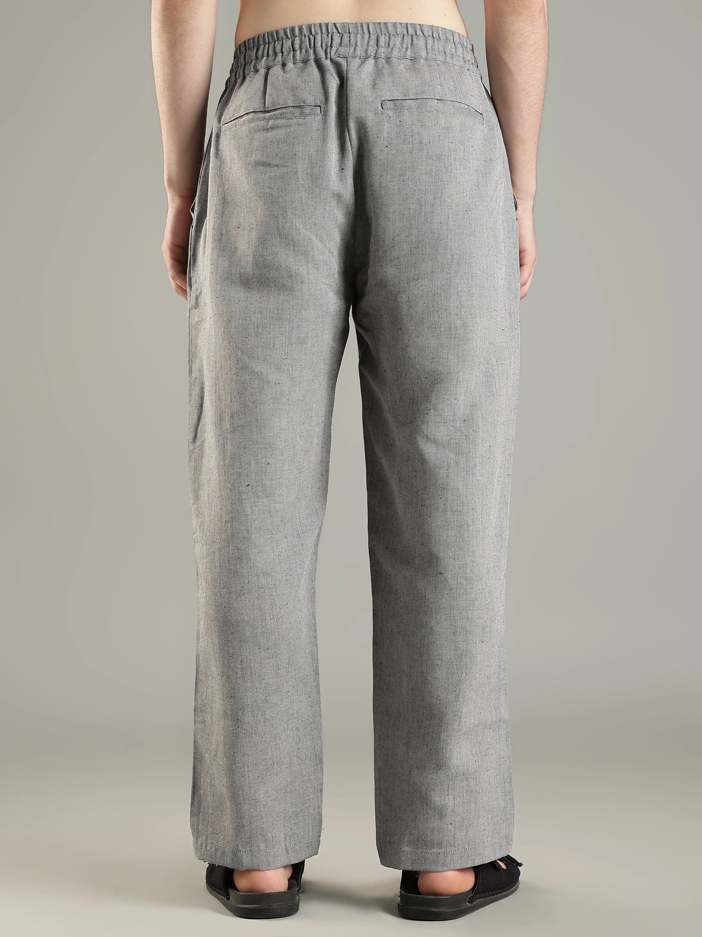 Urbaneigh AirFlex Linen Blend Pants – Silver Gray
