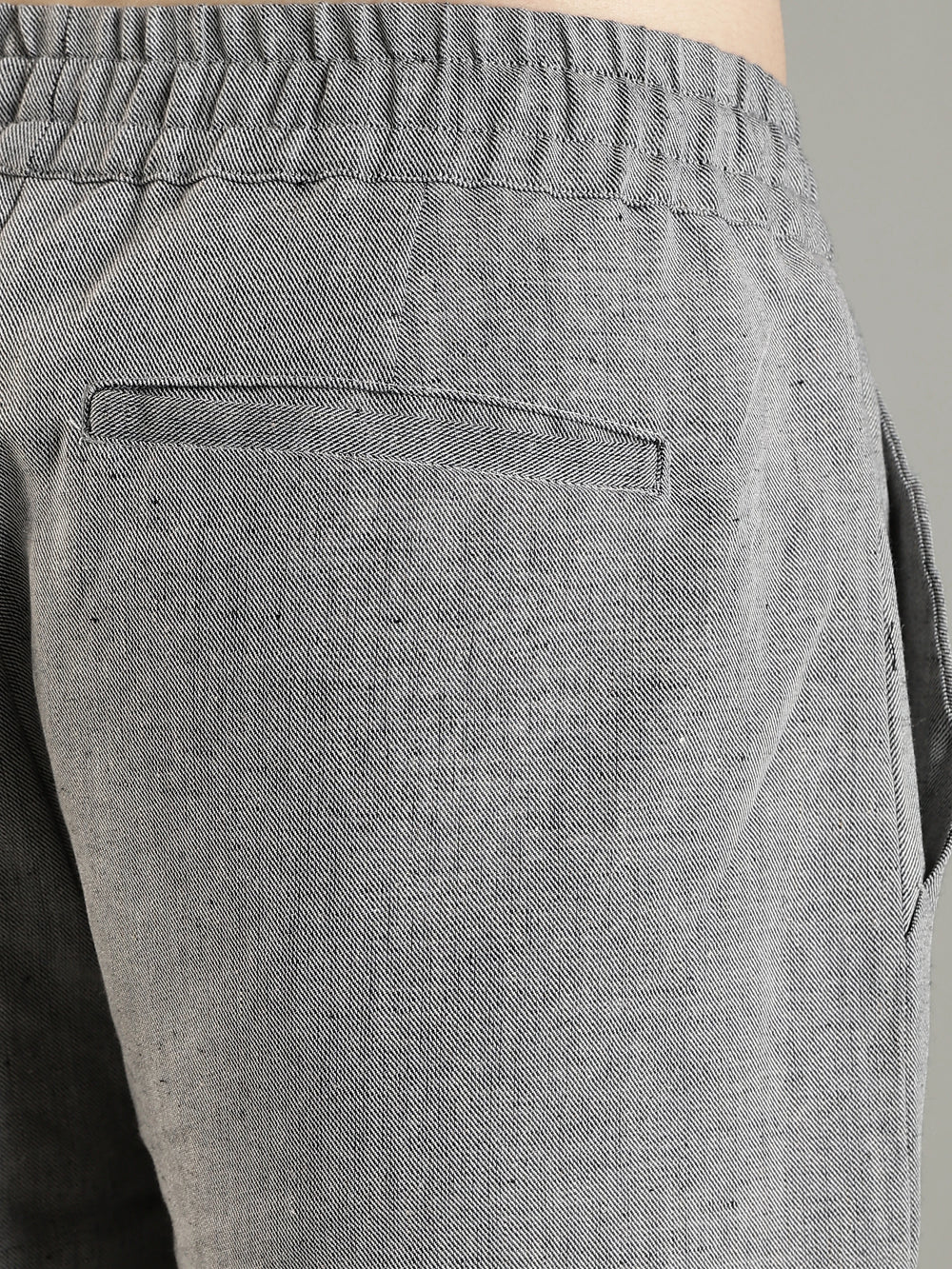 Urbaneigh AirFlex Linen Blend Pants – Silver Gray