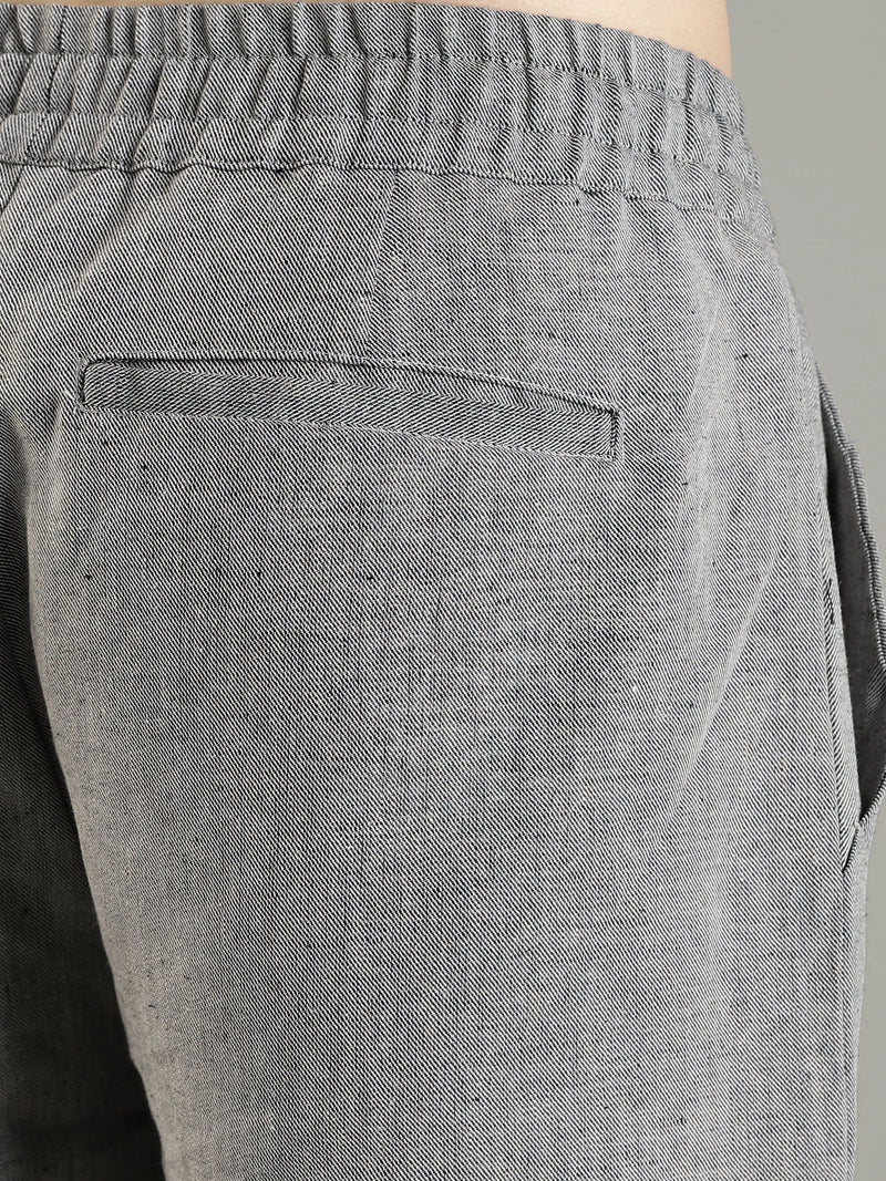 Urbaneigh AirFlex Linen Blend Pants – Silver Gray