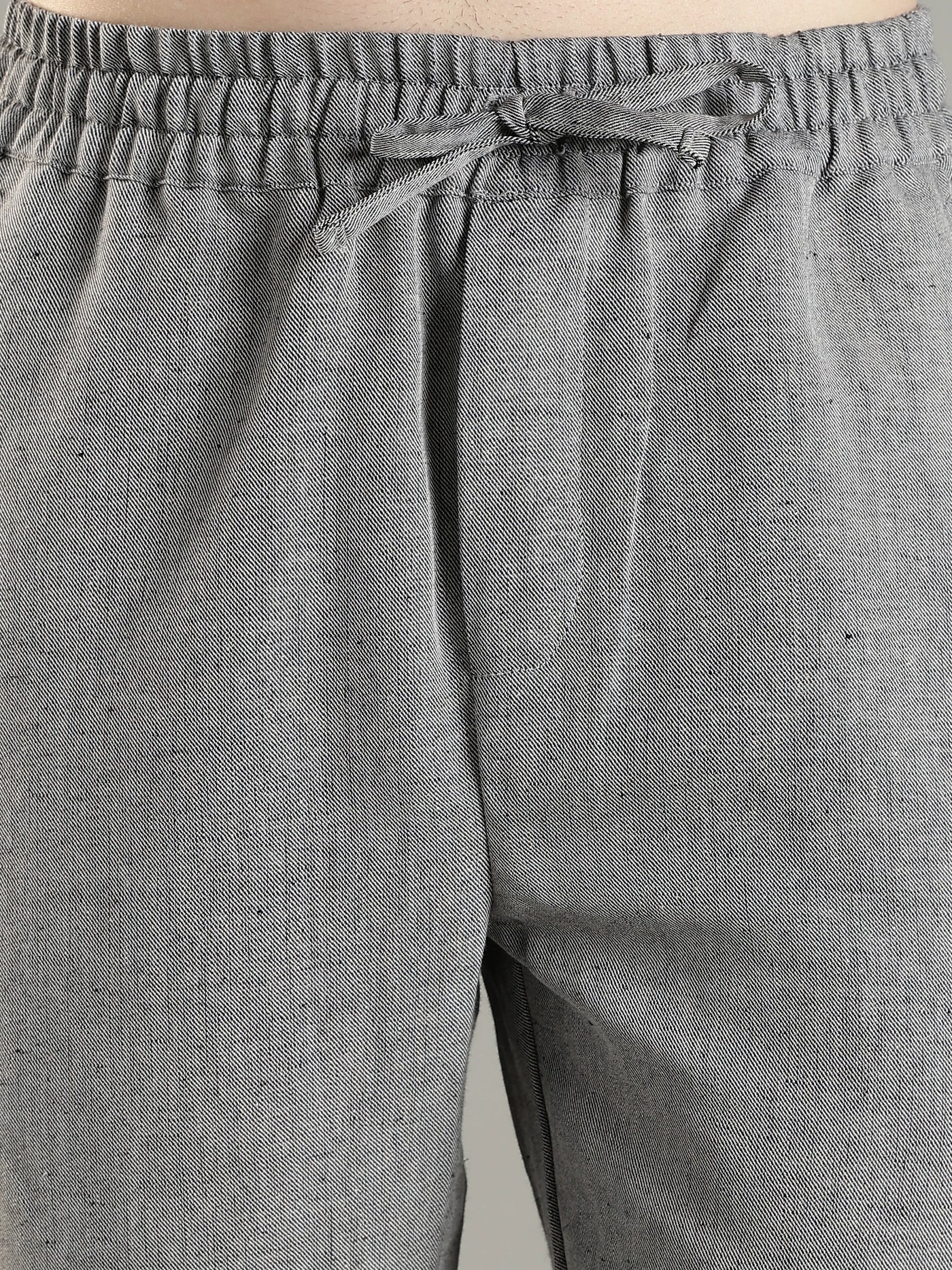 Urbaneigh AirFlex Linen Blend Pants – Silver Gray
