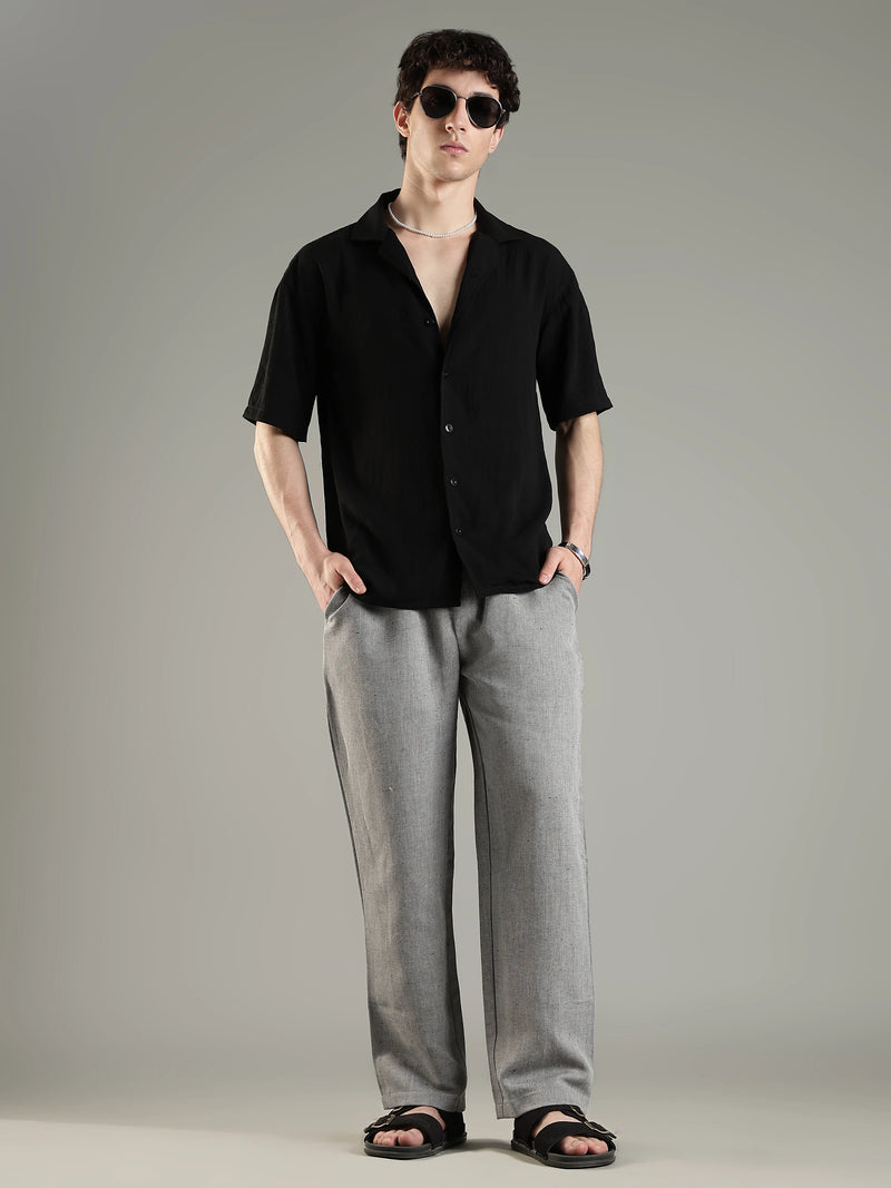 Urbaneigh AirFlex Linen Blend Pants – Silver Gray