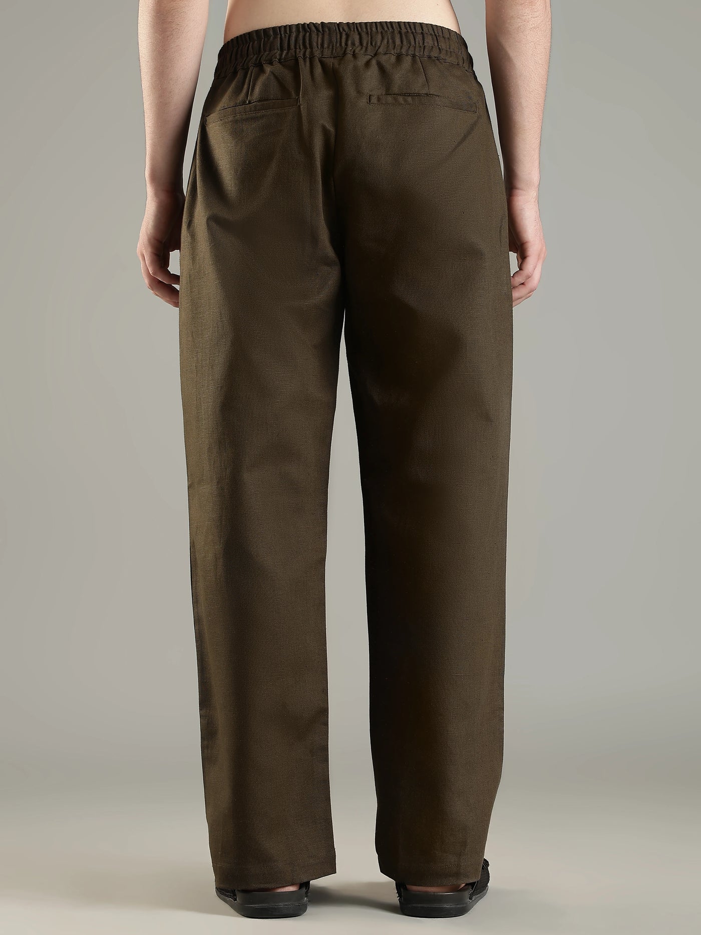 Urbaneigh AirFlex Linen Blend Pants – Olive