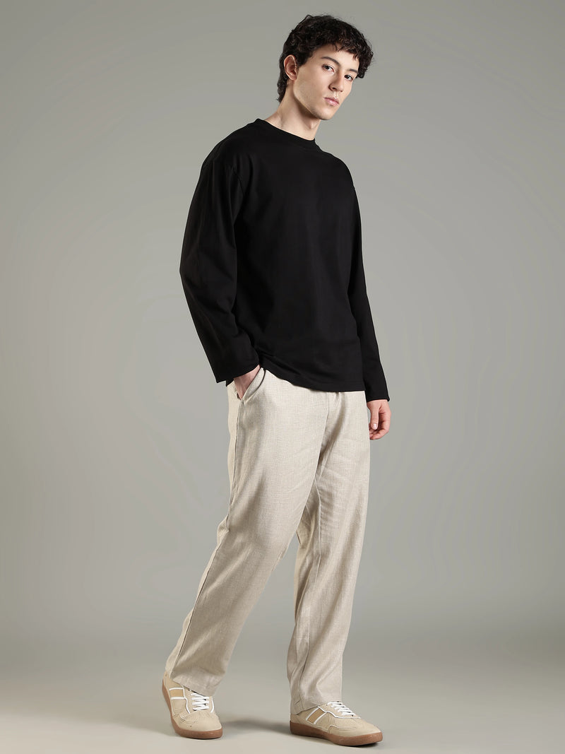 Urbaneigh Air 100% Linen Pants – Light Beige