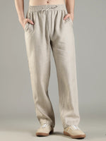Urbaneigh Air 100% Linen Pants – Light Beige